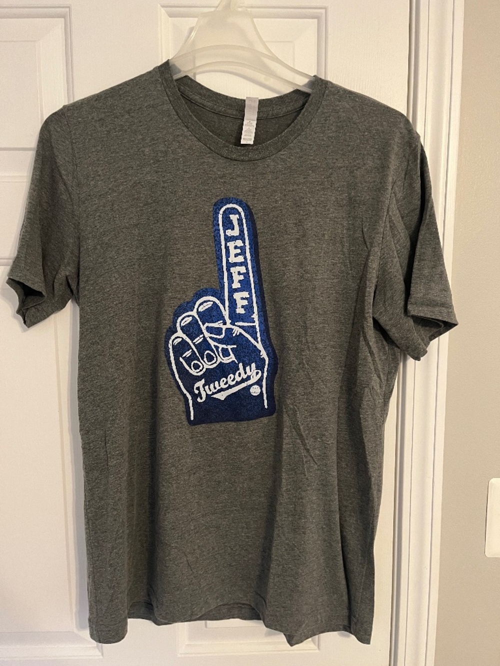Jeff Tweedy Foam Finger Shirt Size Large Warm Tour 2018 Wilco